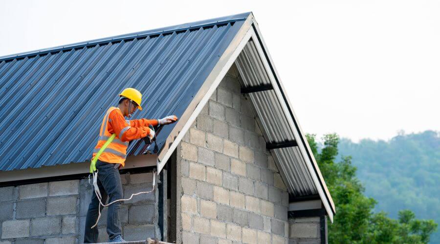 Professional metal roof installation in Gilbertville, IA